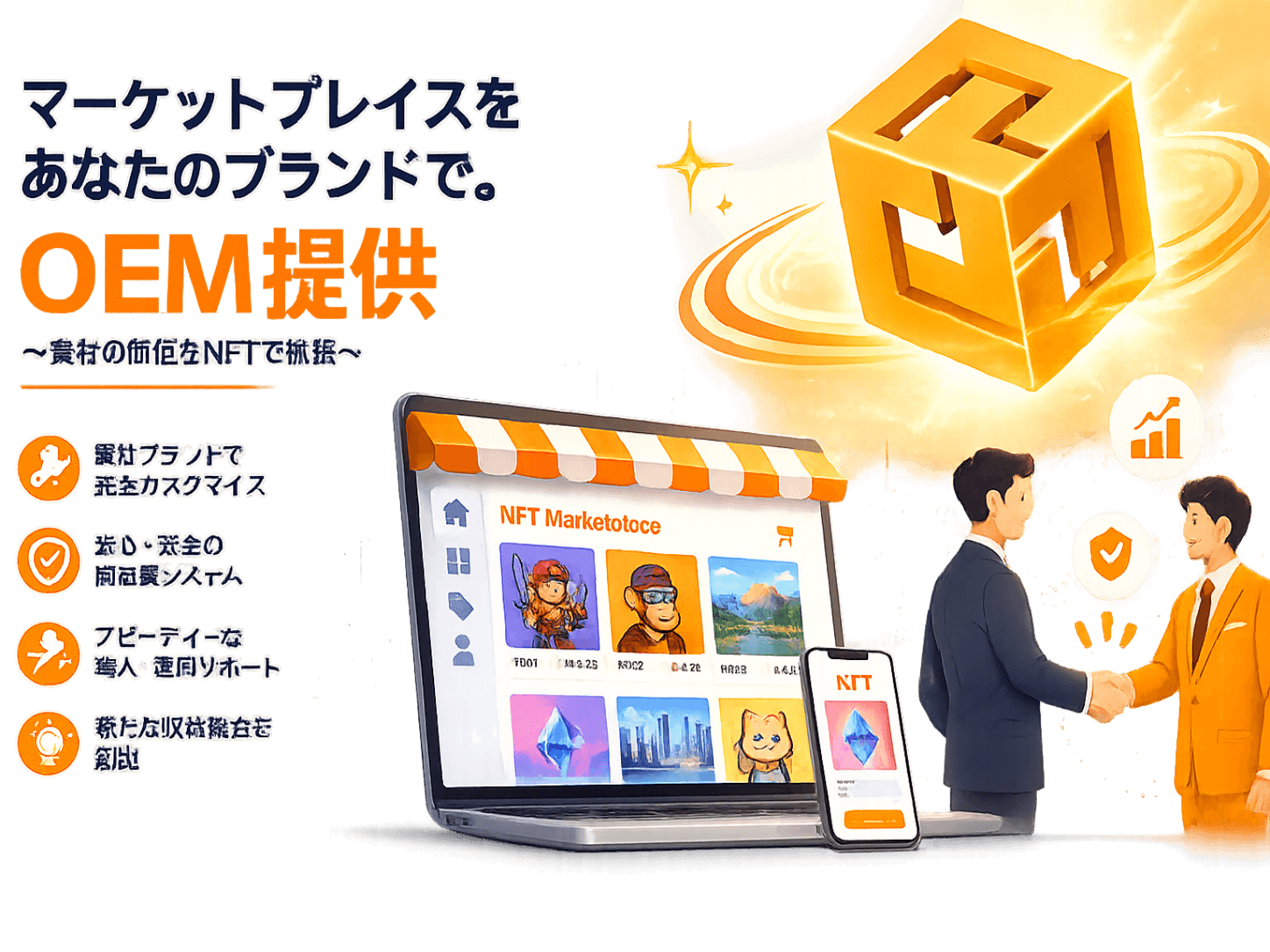 DFSChain上のNFTマーケットプレイスOEM提供